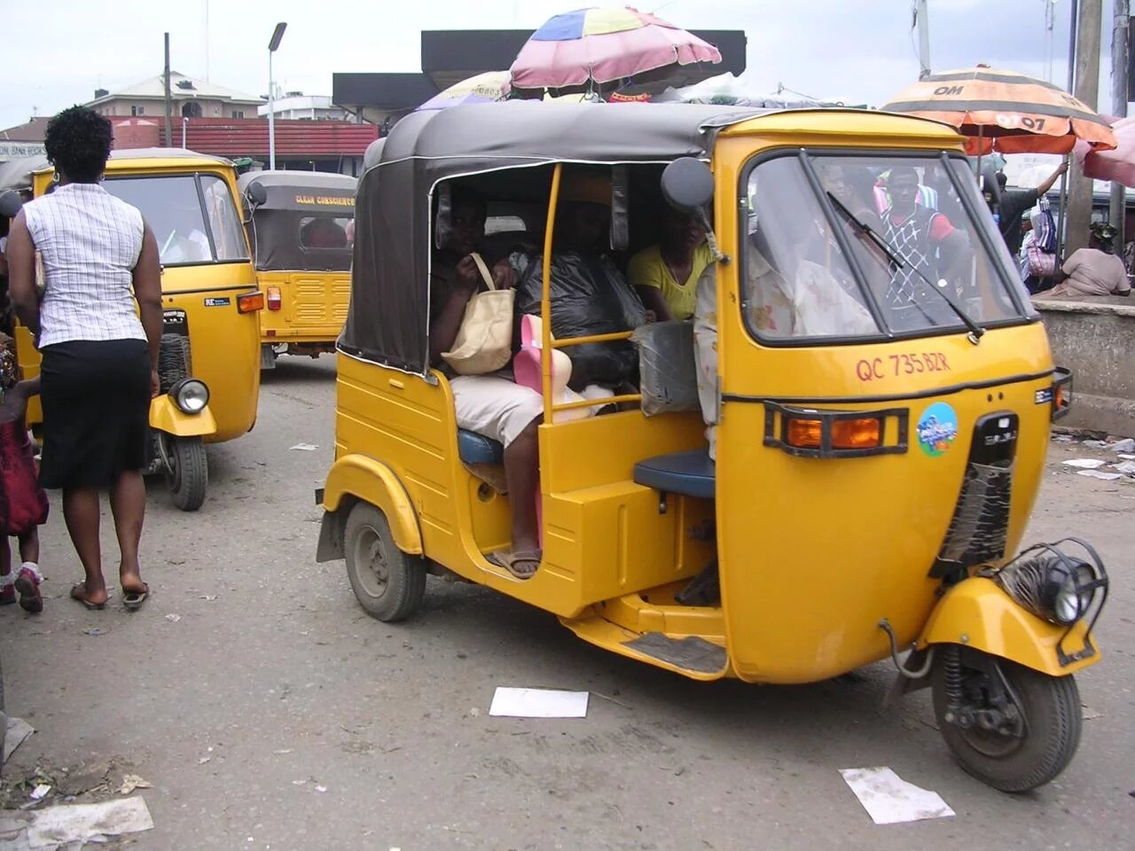 Confusion As Female Passenger Dies In Lagos Keke Marwa