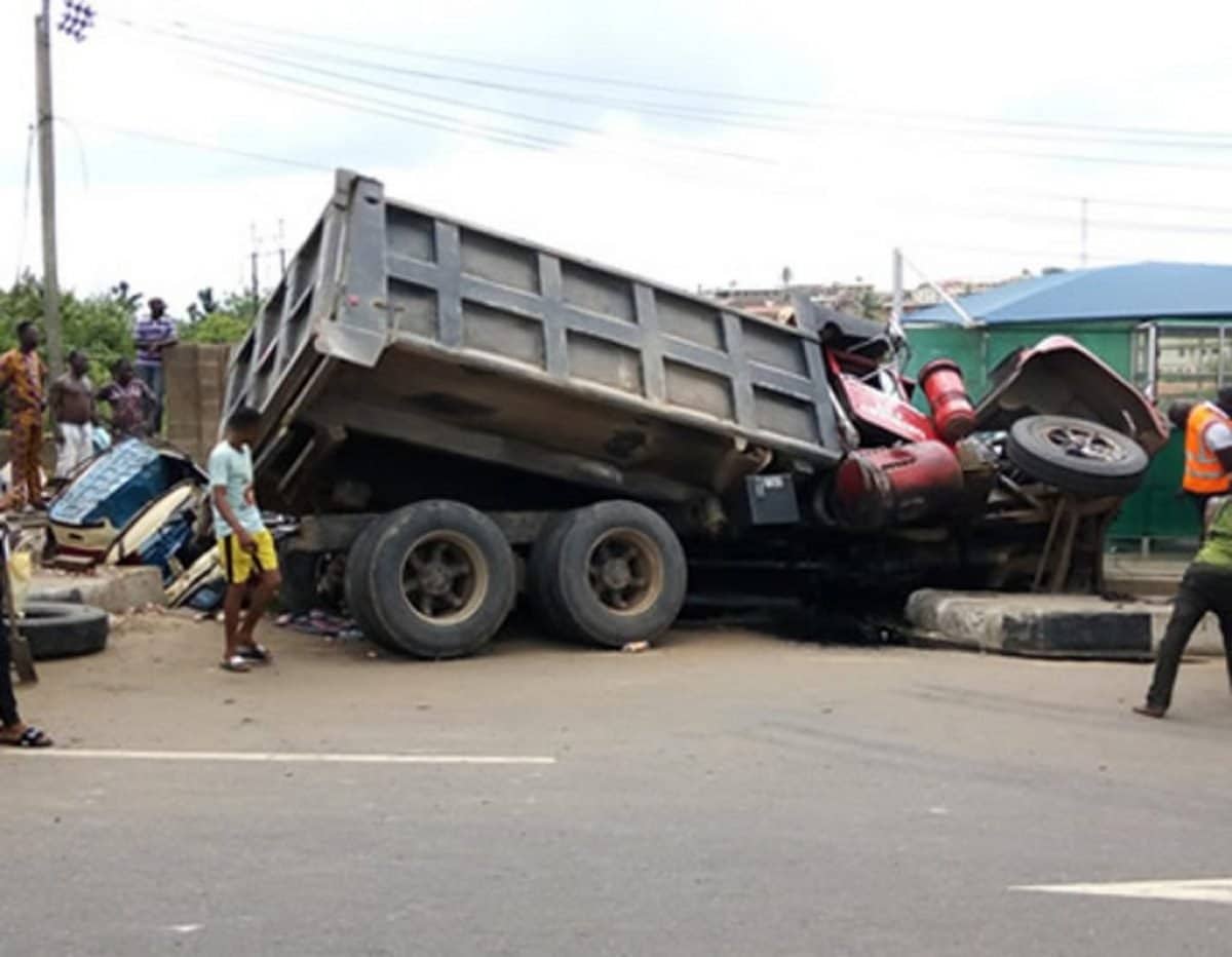 Tragic Accident: Truck Crushes Motorcyclist to Death in Anambra