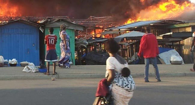 Anambra Market Gutted by Fire, Traders Count Losses